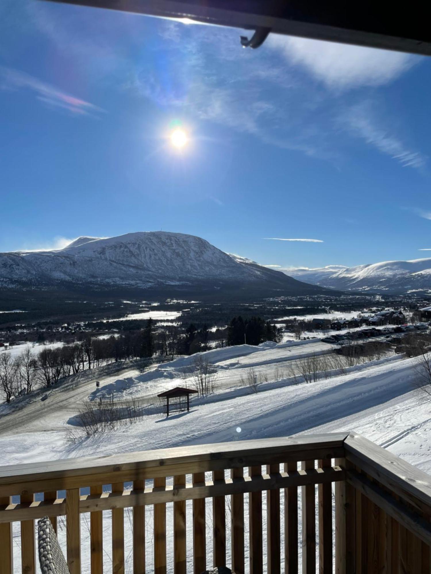 Privat Apartment With Beautiful View And Two Bedrooms Oppdal Exterior foto